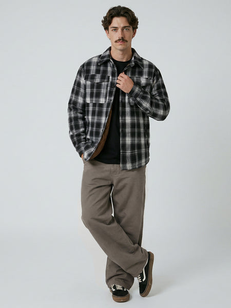 Sobrecamisa Hombre Negra Dust