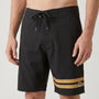 Traje de Baño Gris Oscuro Lines Hombre
