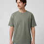 Polera Hombre Verde Bolsillo