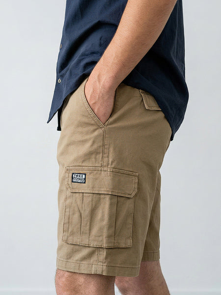 Short Cargo Beige Hombre