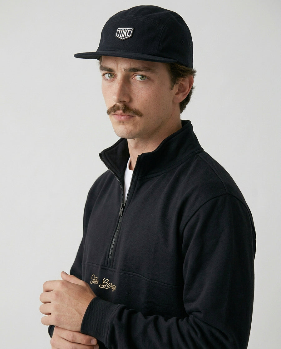 Jockey Five Panel Negro