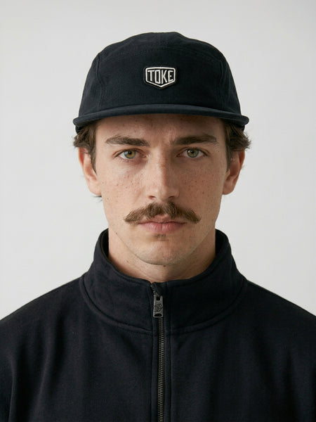 Jockey Five Panel Negro