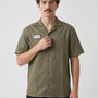 Camisa Manga Corta Verde Hombre Garage - Toke