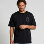 Polera Negra Hombre Racing