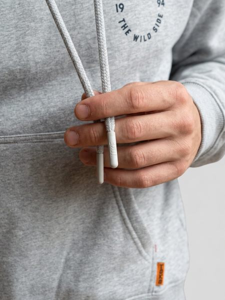 Poleron Hoodie Melange Hombre Racer