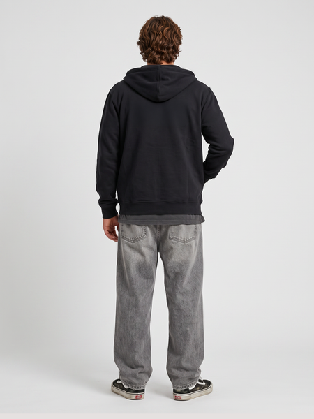 Poleron Full Zipper Negro Tool