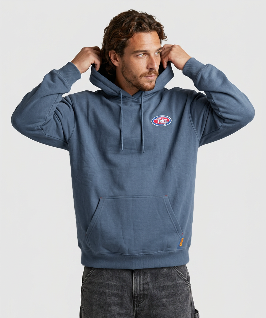 Poleron Hoodie Azul Dakar