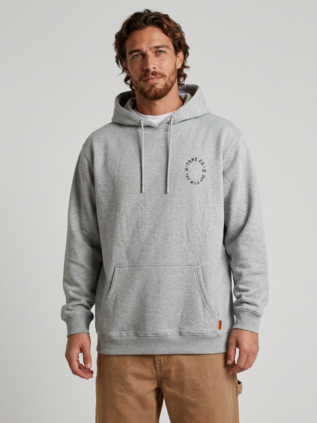 Poleron Hoodie Melange Hombre Racer