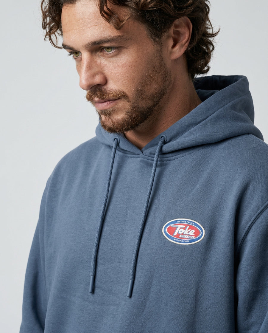 Poleron Hoodie Azul Dakar