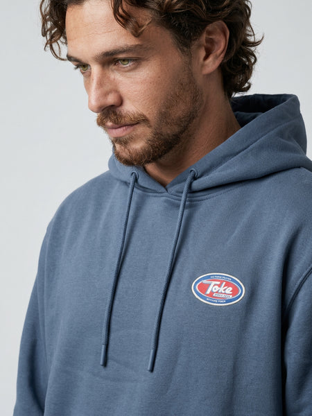Poleron Hoodie Azul Dakar