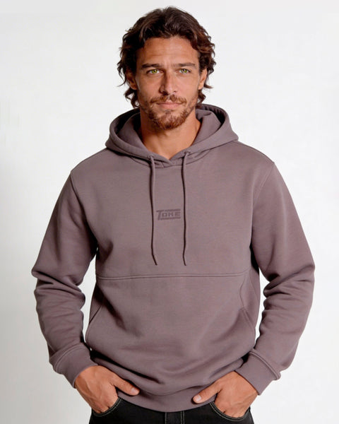 Poleron Hombre Hoodie Burdeo