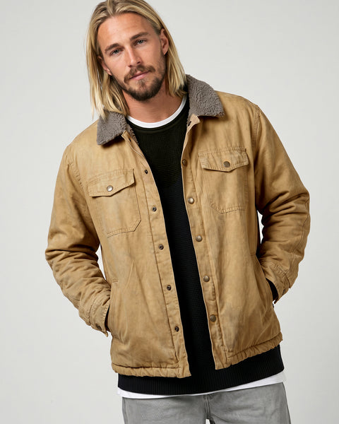 Chaqueta Beige Hombre Wax