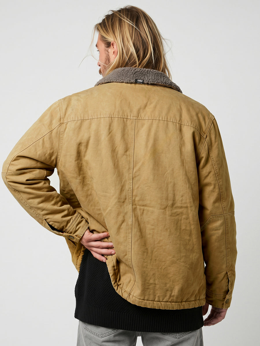 Chaqueta Beige Hombre Wax