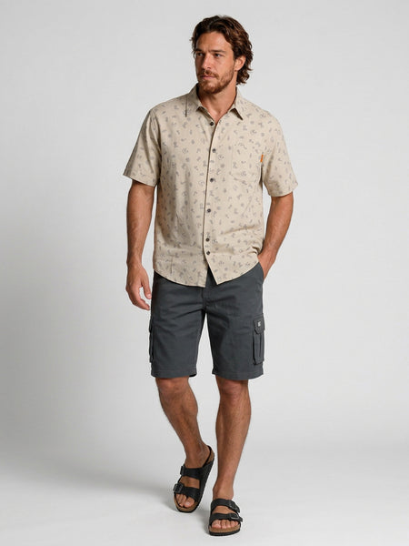 Short Cargo Negro Hombre