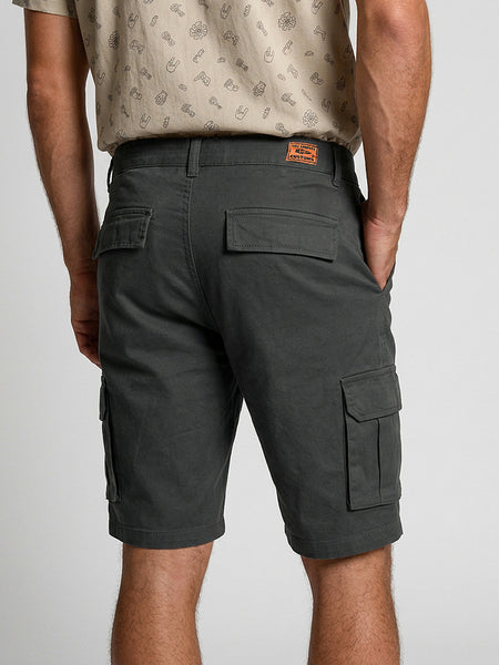 Short Cargo Negro Hombre