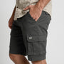 Short Cargo Negro Hombre