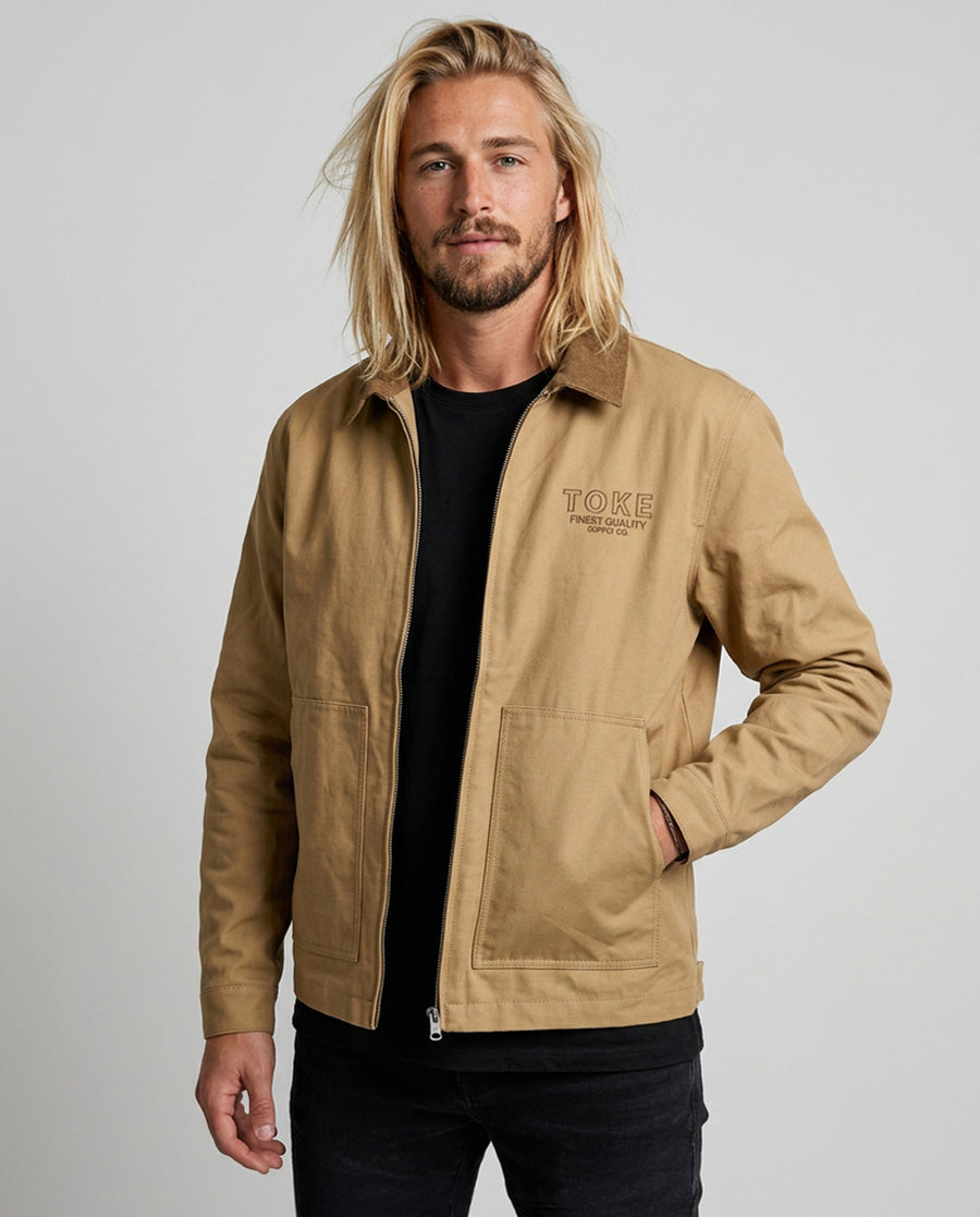 Chaqueta Hombre Engine Beige