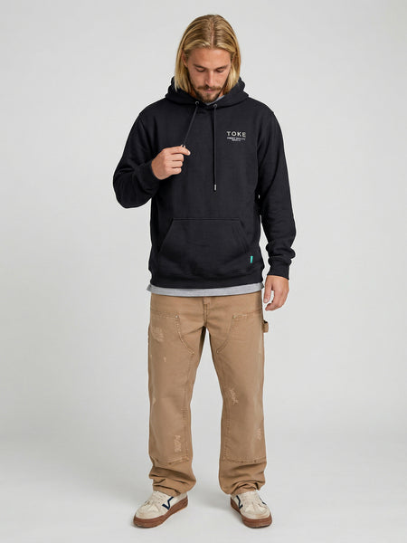 Poleron Hoodie Negro Maico