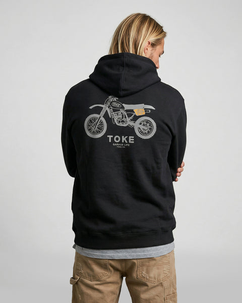 Poleron Hoodie Negro Maico