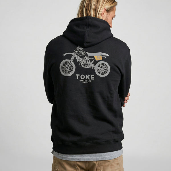 Poleron Hoodie Negro Maico