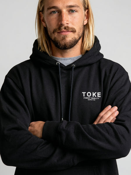 Poleron Hoodie Negro Maico