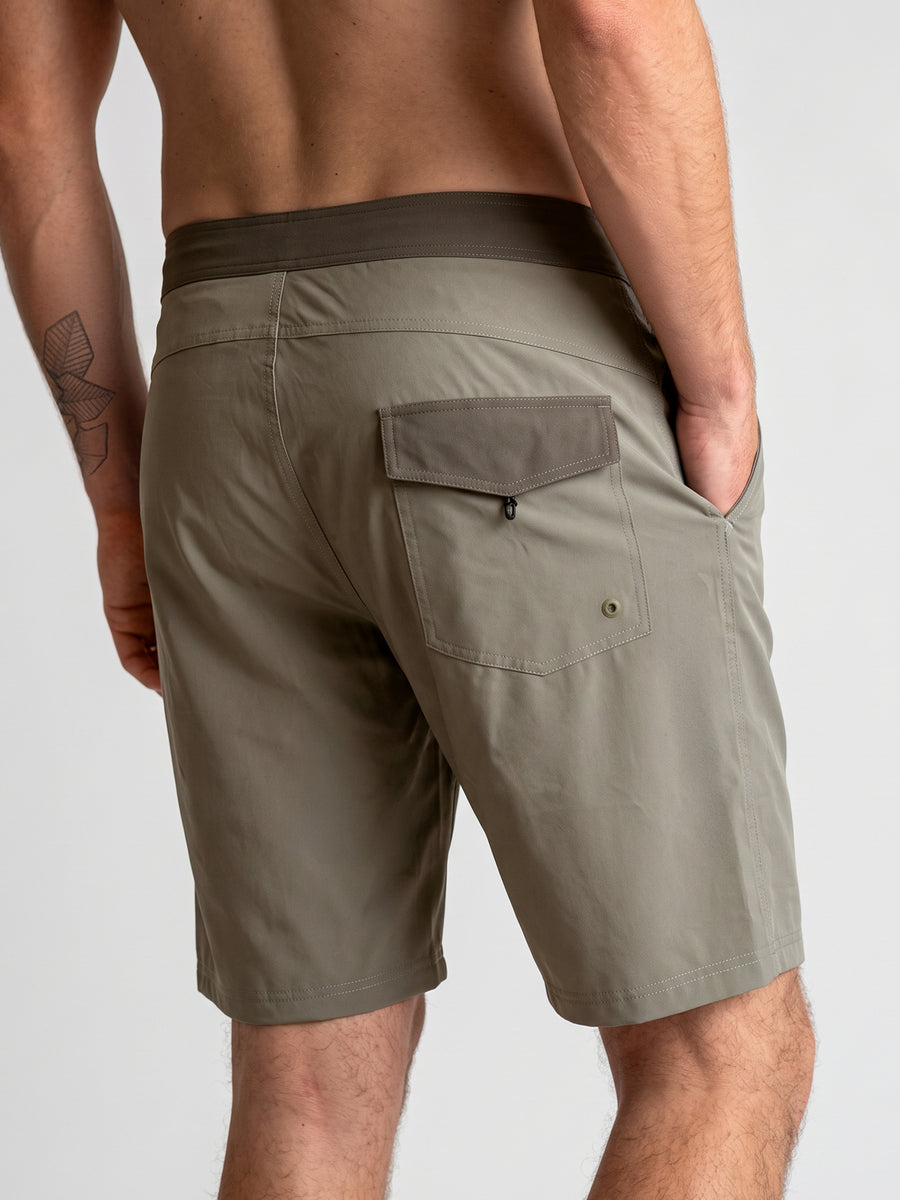 Traje de Baño Verde Dirt Hombre