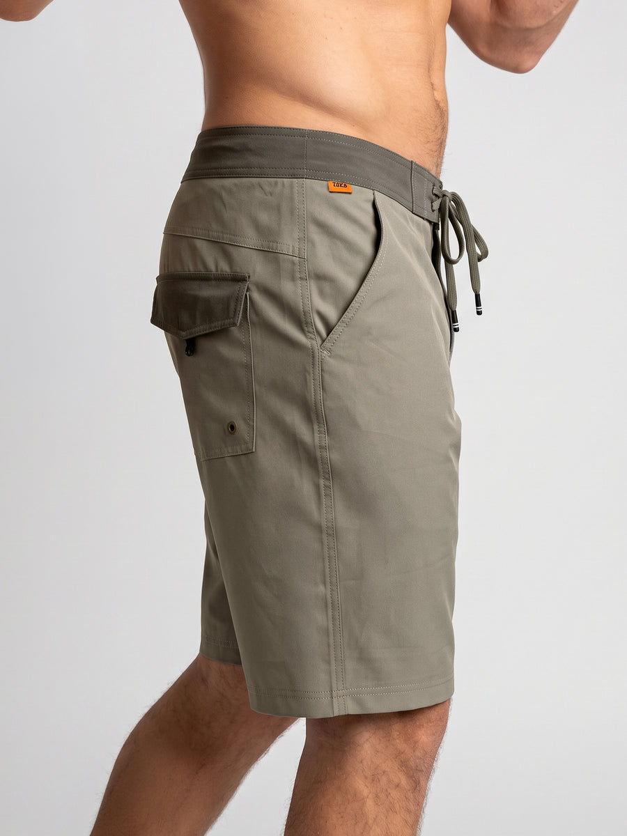 Traje de Baño Verde Dirt Hombre