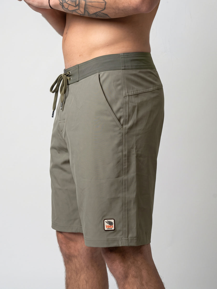 Traje de Baño Verde Dirt Hombre