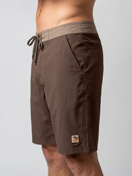 Traje de Baño Café Dirt Hombre