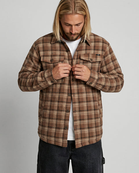 Sobrecamisa Hombre Café Dust