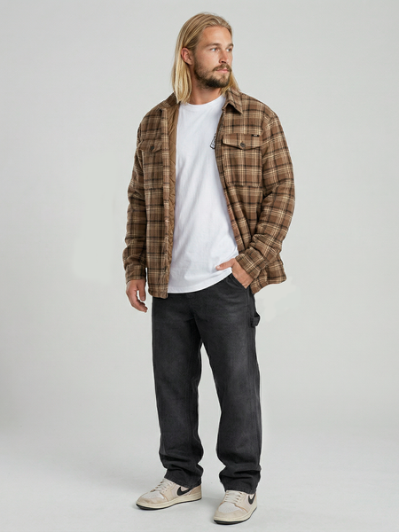 Sobrecamisa Hombre Café Dust