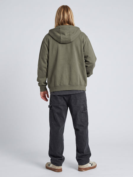 Poleron Full Zipper Verde Tool