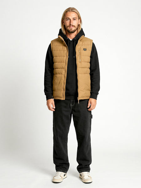 Chaqueta Sin Mangas Hombre Beige Guzzi