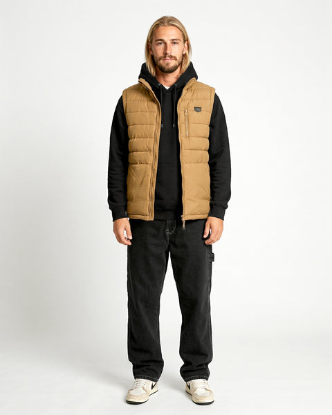 Chaqueta Sin Mangas Hombre Beige Guzzi