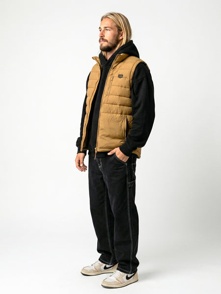 Chaqueta Sin Mangas Hombre Beige Guzzi