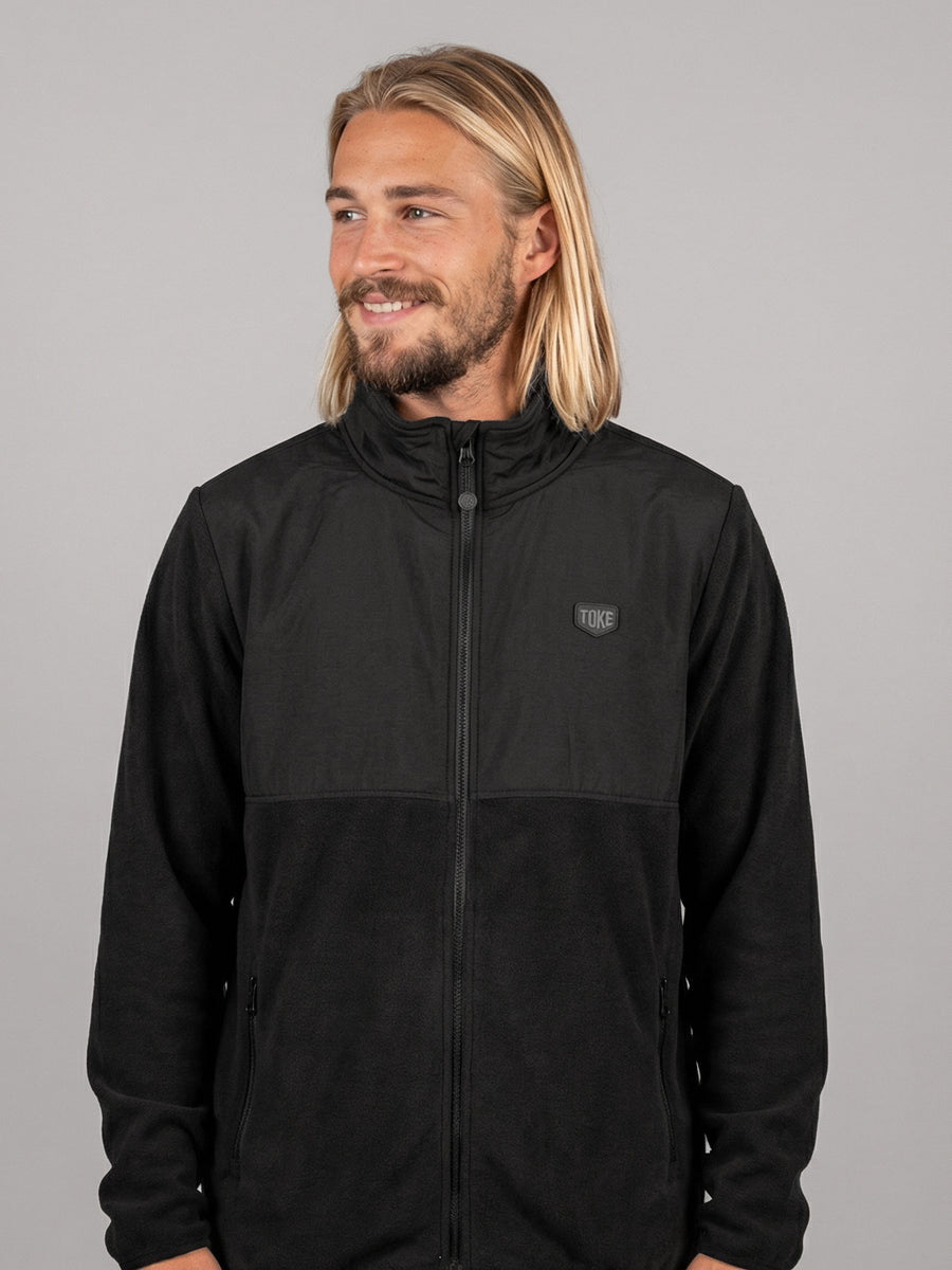 Polar Hombre Negro Full Zipper Rusty