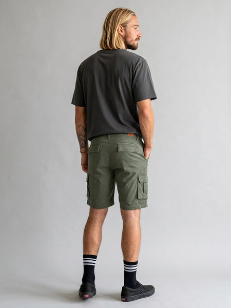 Short Cargo Verde Hombre