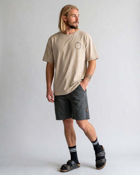 Short Gris Hombre Liso