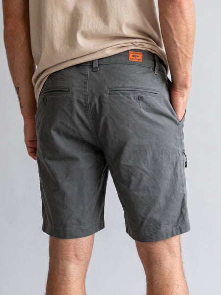Short Gris Hombre Liso