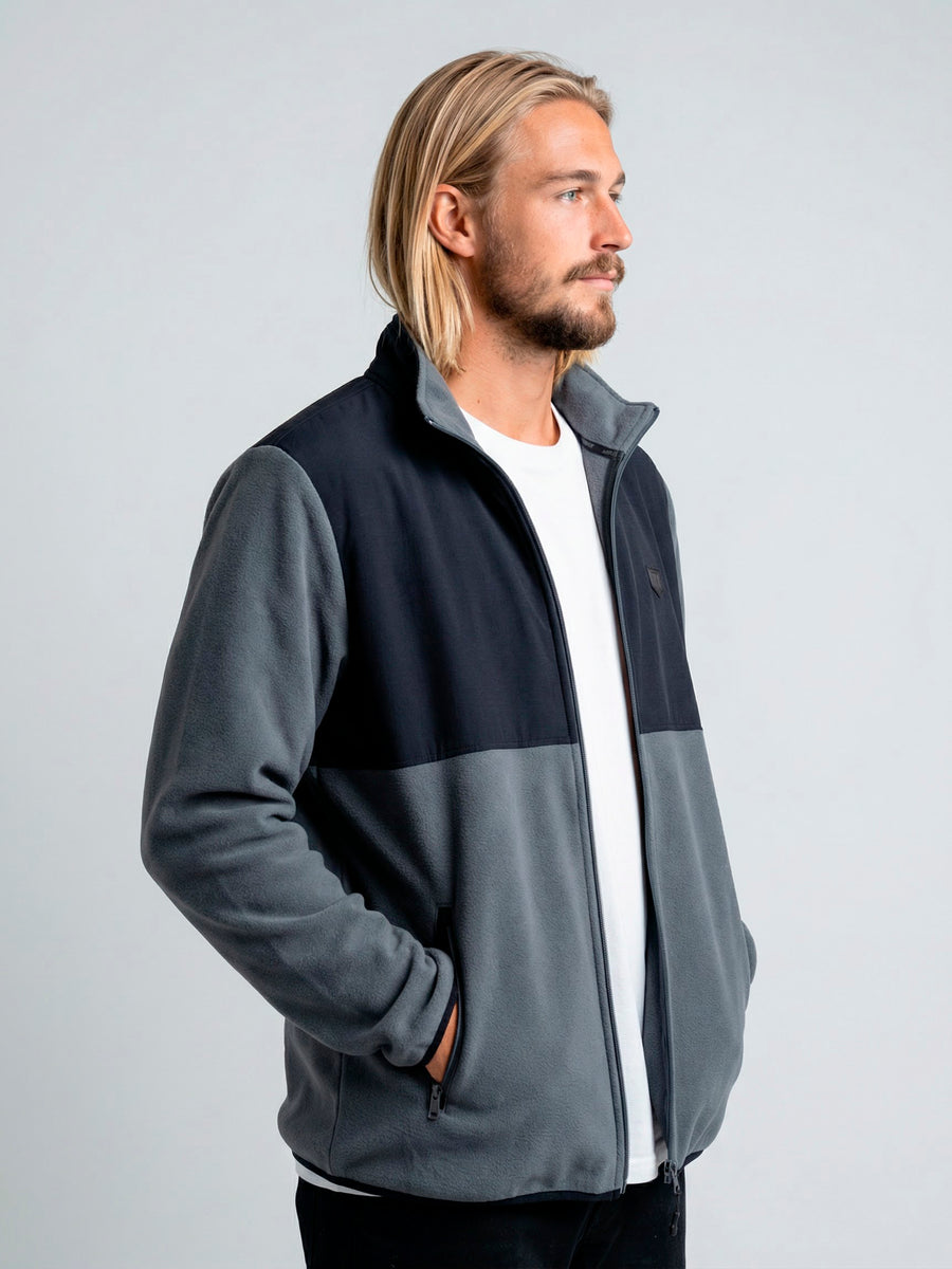 Polar Full Zipper Azul Rusty