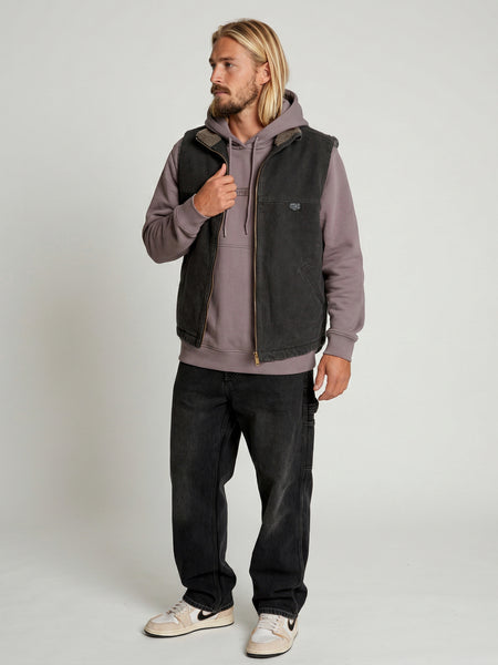 Chaqueta Sin Mangas Negra Hombre Attaquer