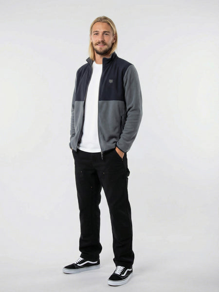 Polar Full Zipper Azul Rusty