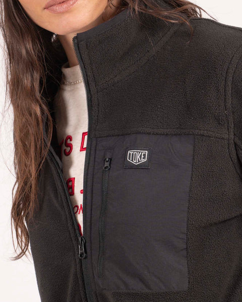 Polar Quiver Negro Mujer Toke
