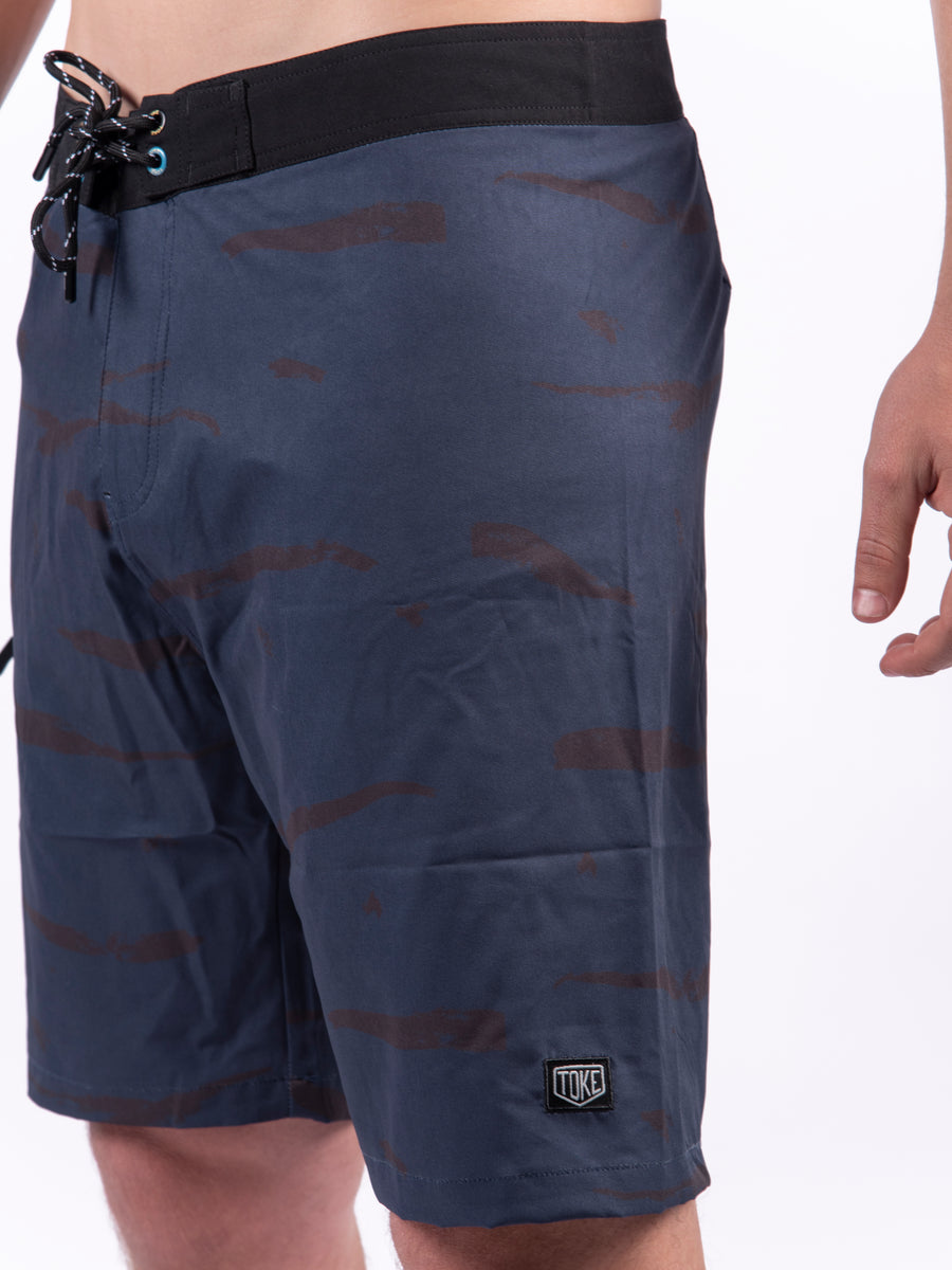 Traje De Baño Azul Marino Hombre Toke