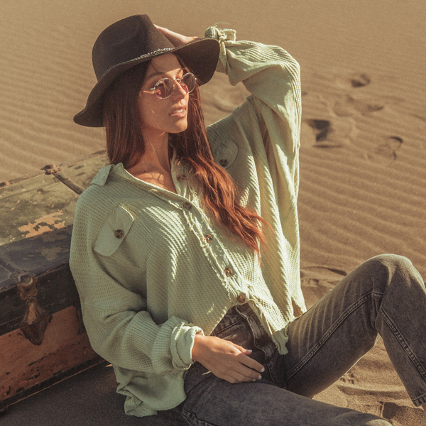 Camisa Cozy Verde Toke