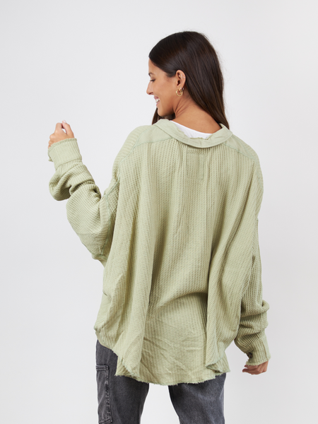 Camisa Cozy Verde Toke