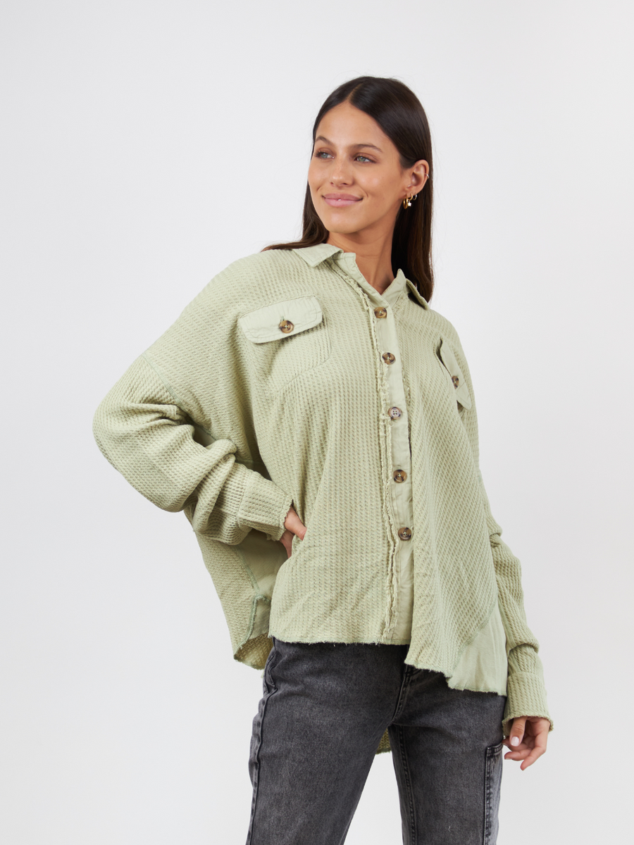 Camisa Cozy Verde Toke