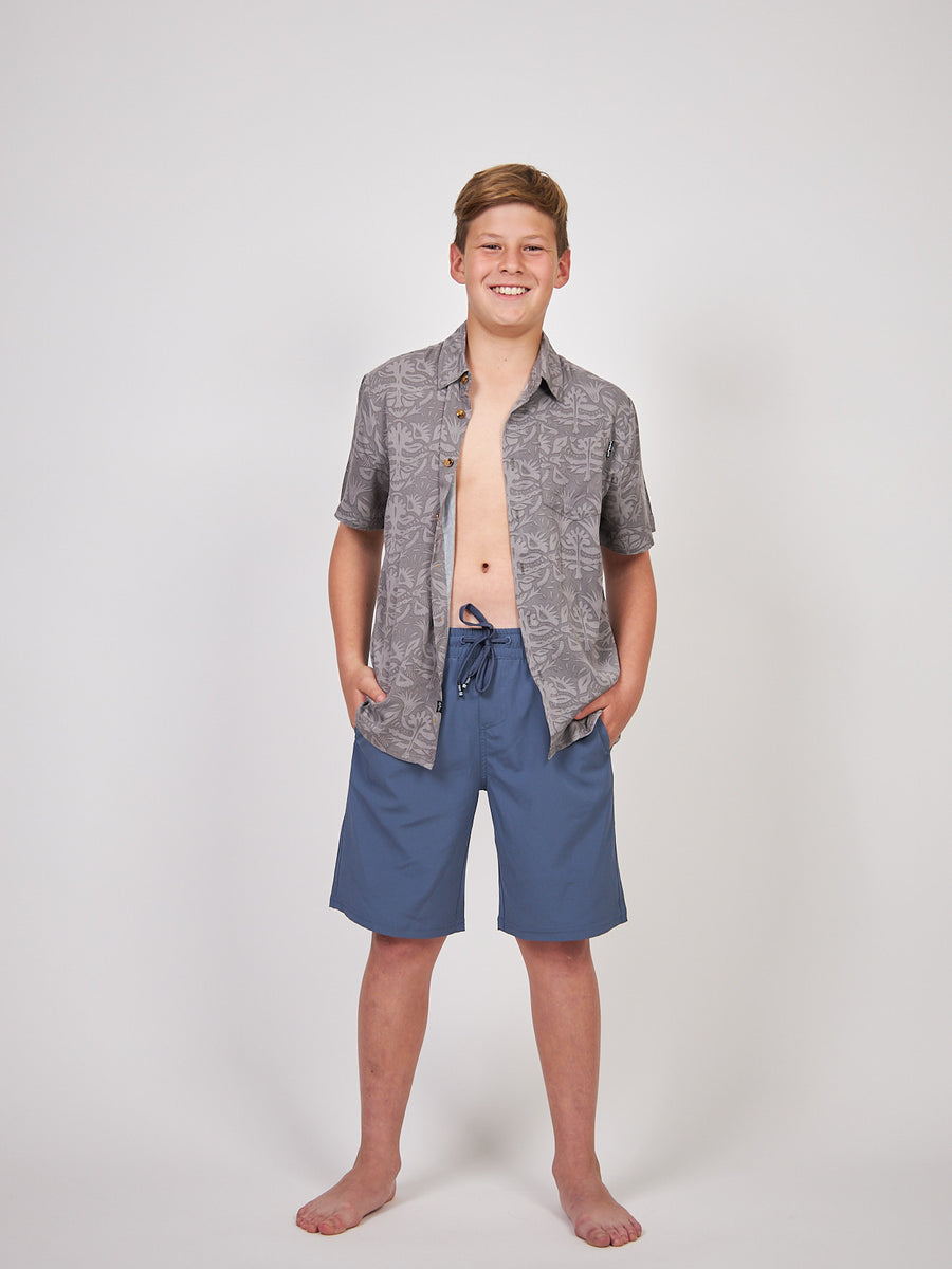 Traje de Baño Solid Toke Azul Kids
