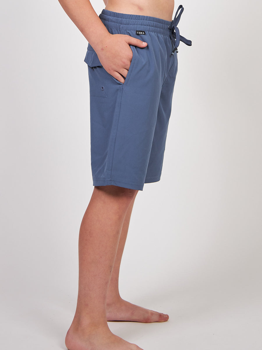 Traje de Baño Solid Toke Azul Kids