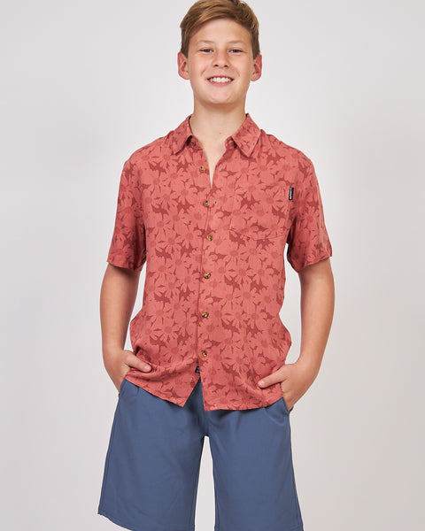 Camisa Print Toke Roja Kids